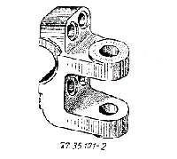 Бугель ДТ-75 77.35.101 левый 