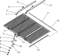 Решето Енисей КДМ 2-12-72 малое  (стрясной доски)