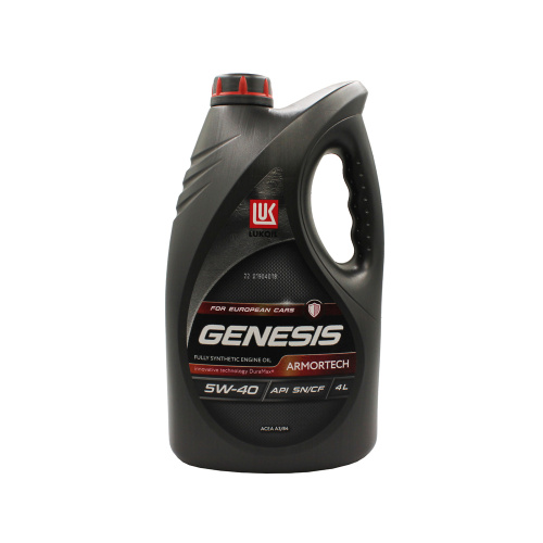 Масло Лукойл Genesis 5-40 синтетич (4 л)