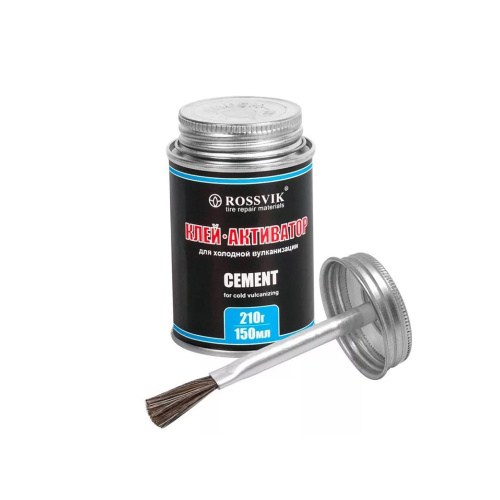 Клей-активатор 210гр-150 мл с кистью ROSSVIK