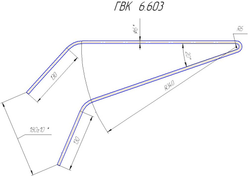 Палец ГВК-603 внутренний