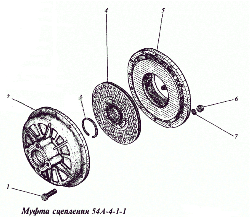 Корзина сцепления НИВА,Ен. в сб 54А-4-1-1но под4о