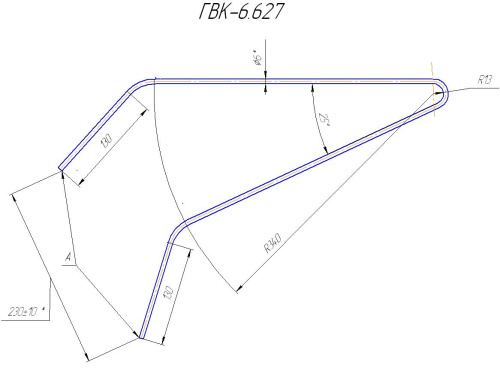 Палец ГВК-627 наружный