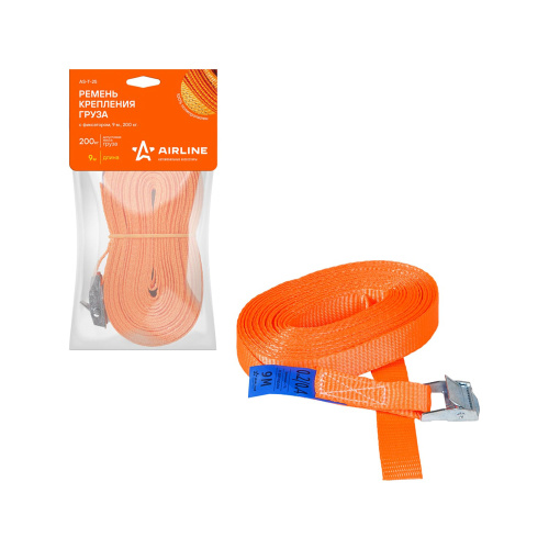 Ремень 0,2 т 6 м AirlineAS-T-02 крепления груза с фиксатором