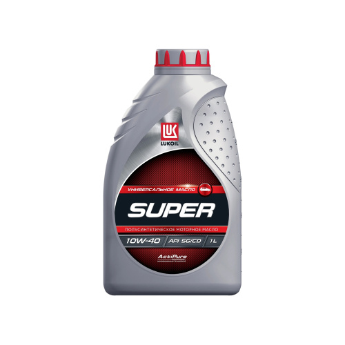 Масло Лукойл Супер 10W-40 полусинтетика (1л)