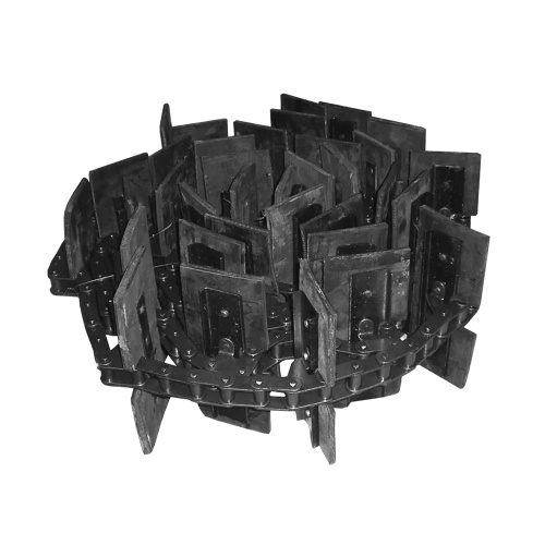 Транспортер ЗМ ЗП 05.380 цепной выгрузной L 8626мм 36 скребков